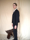 Women Stylish Black Tuxedo