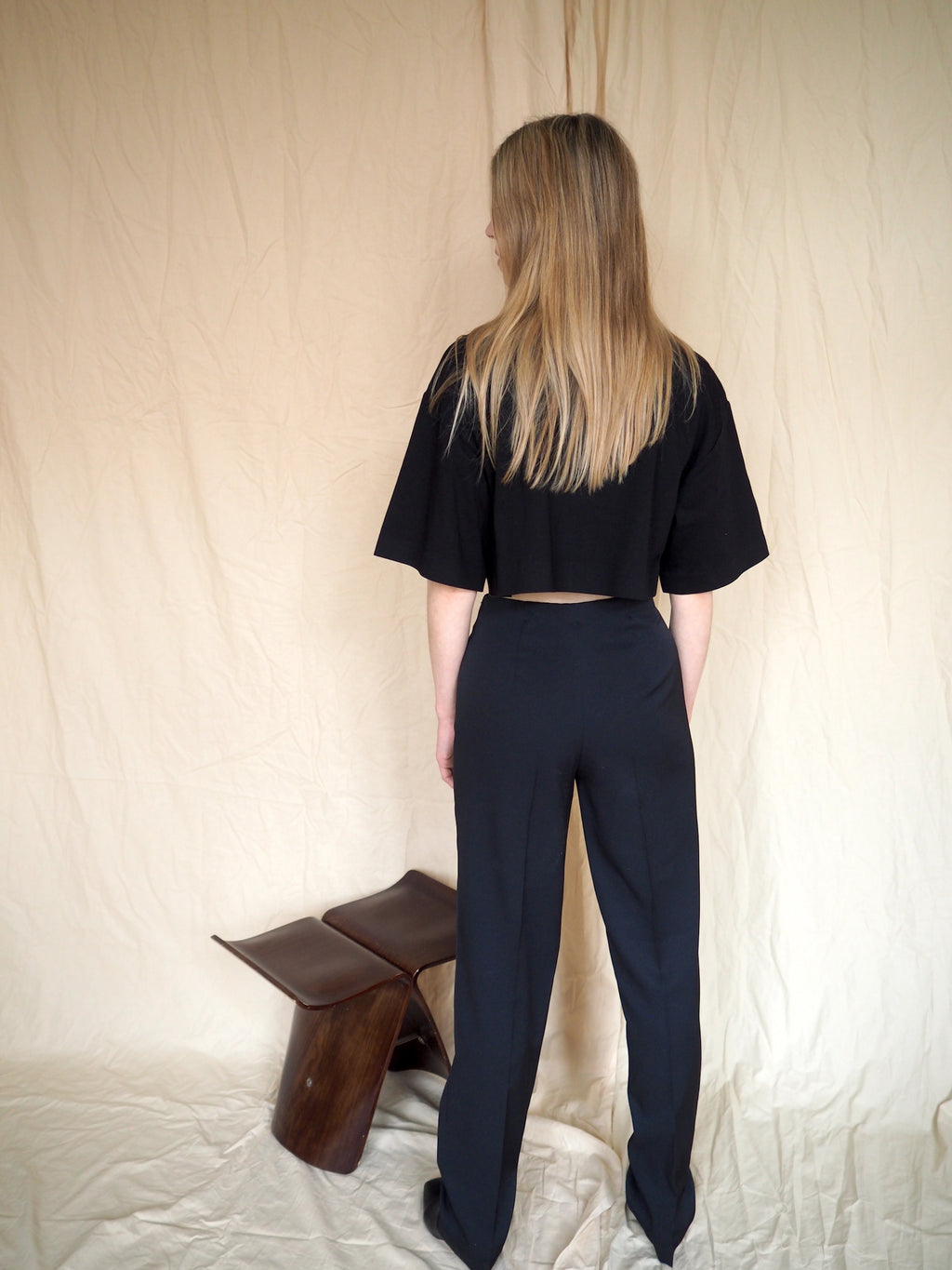 Women Stylish Black Tuxedo