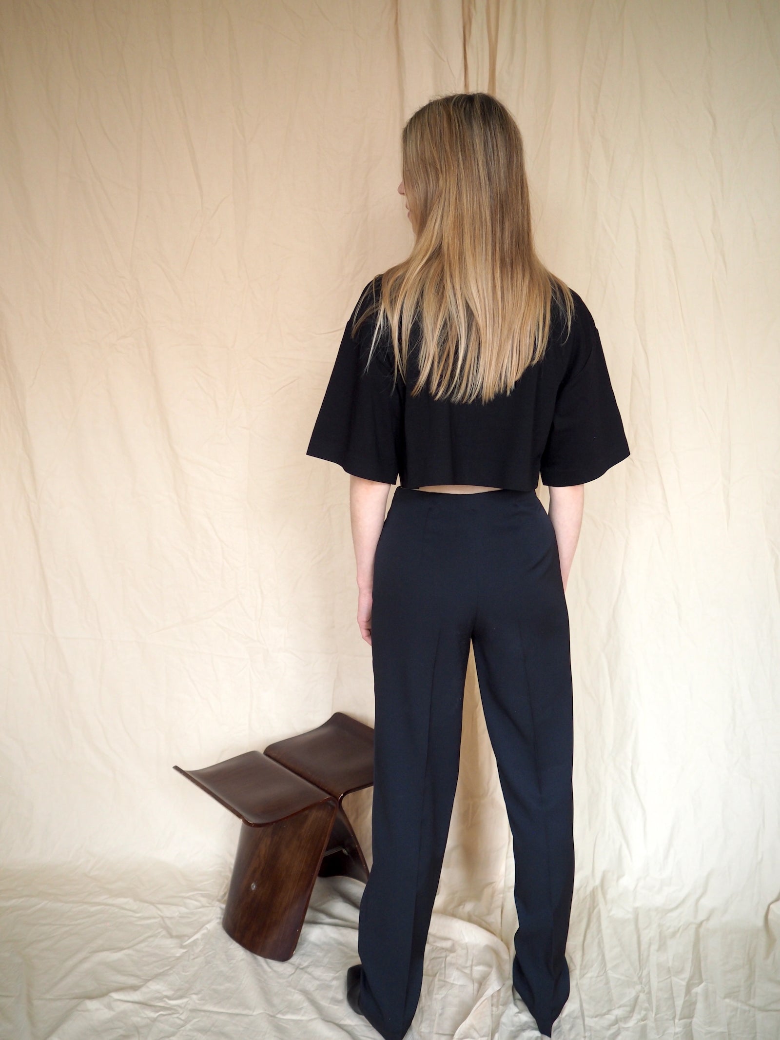 Women Stylish Black Tuxedo