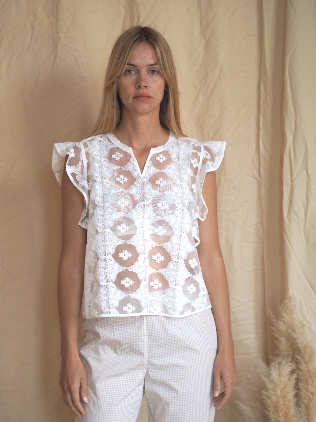 Sandro Paris Lace Top