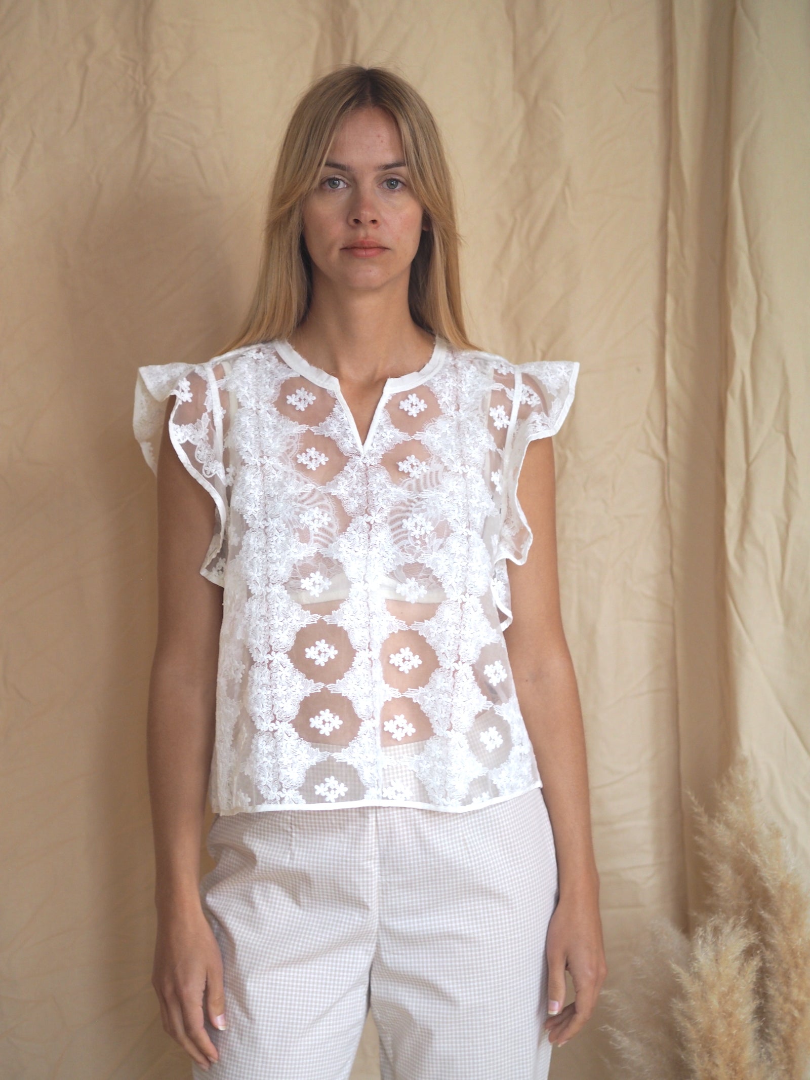 Sandro Paris Lace Top
