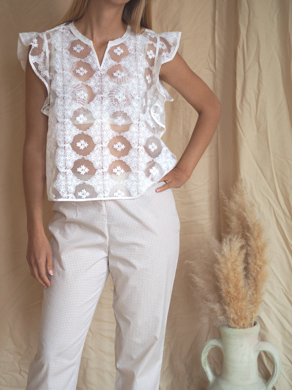 Sandro Paris Lace Top