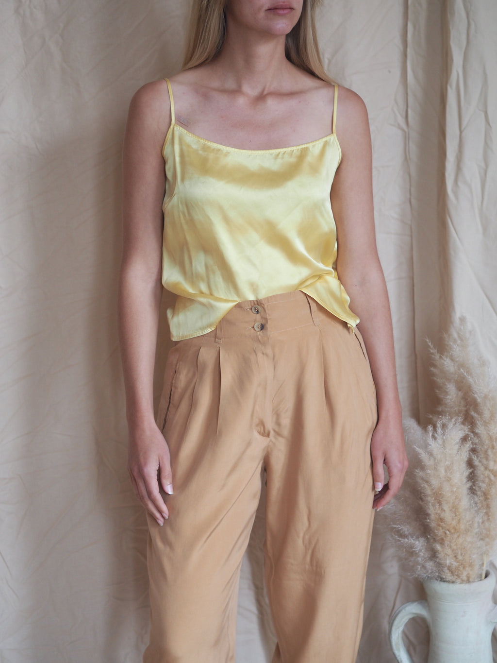 Jil Sander Silk Trousers