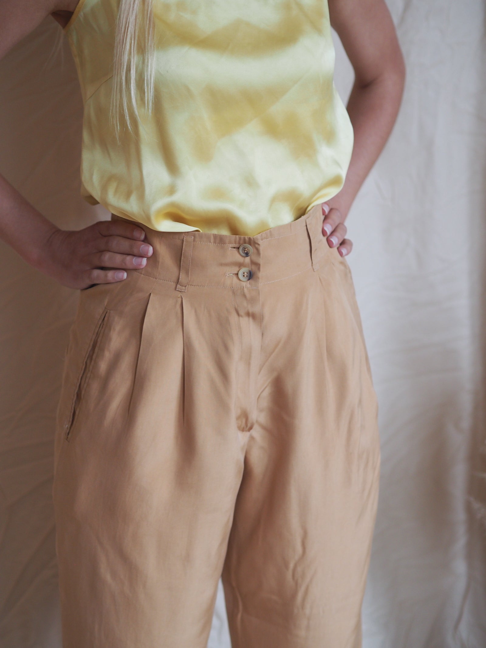 Jil Sander Silk Trousers