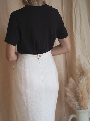 Yves Saint Laurent Silk Skirt