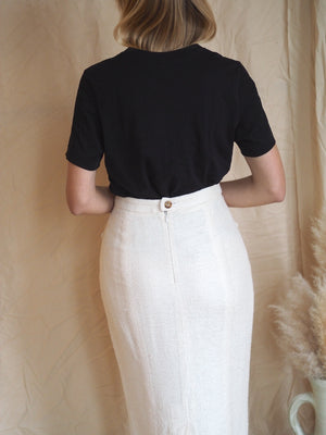 Yves Saint Laurent Silk Skirt