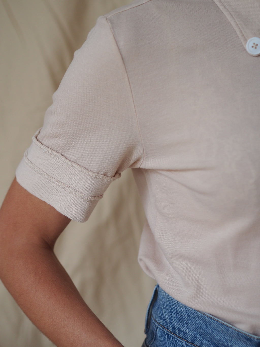 Cotton Jersey Polo