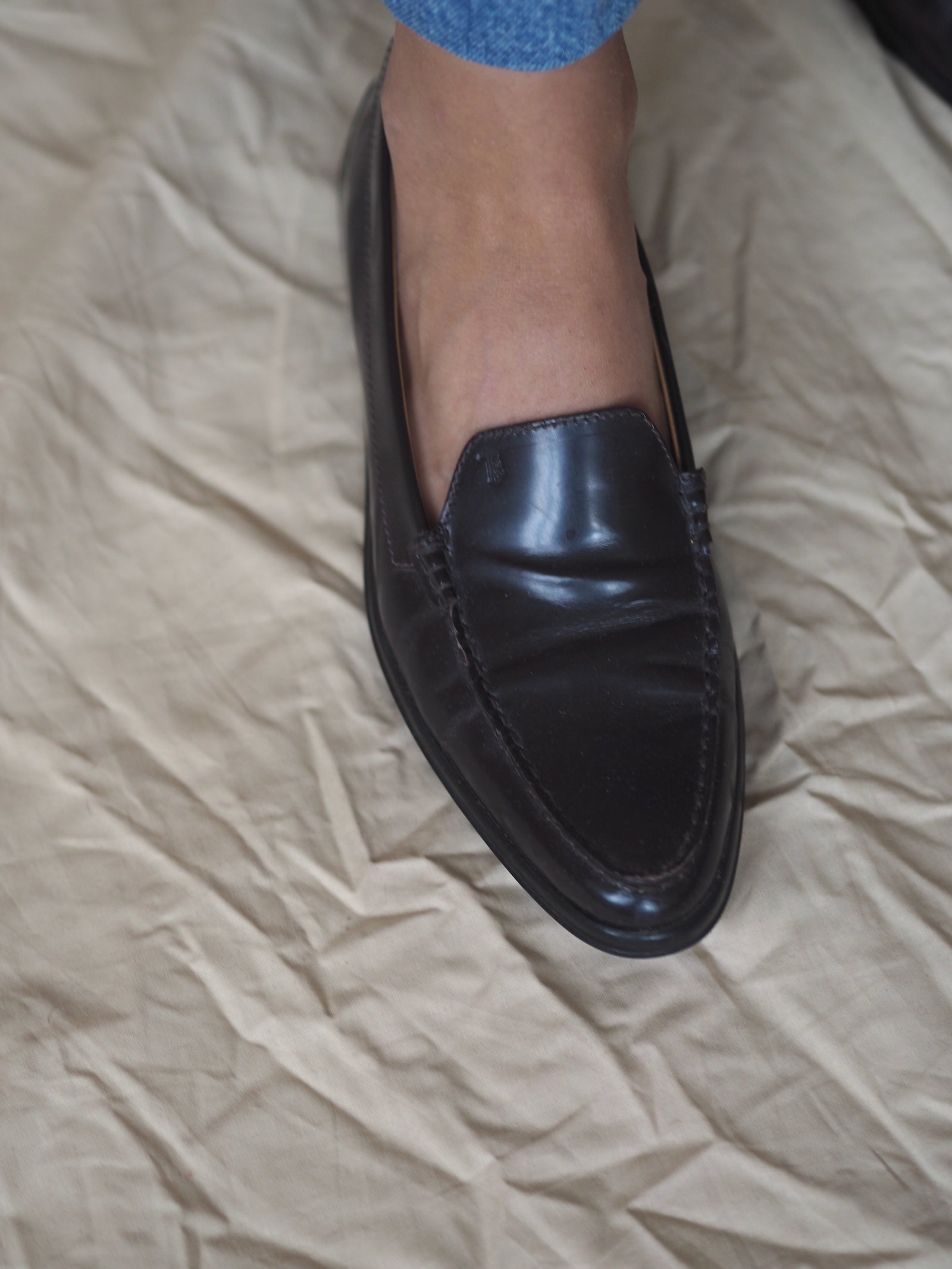 Tod's Pointed Toe Loafers