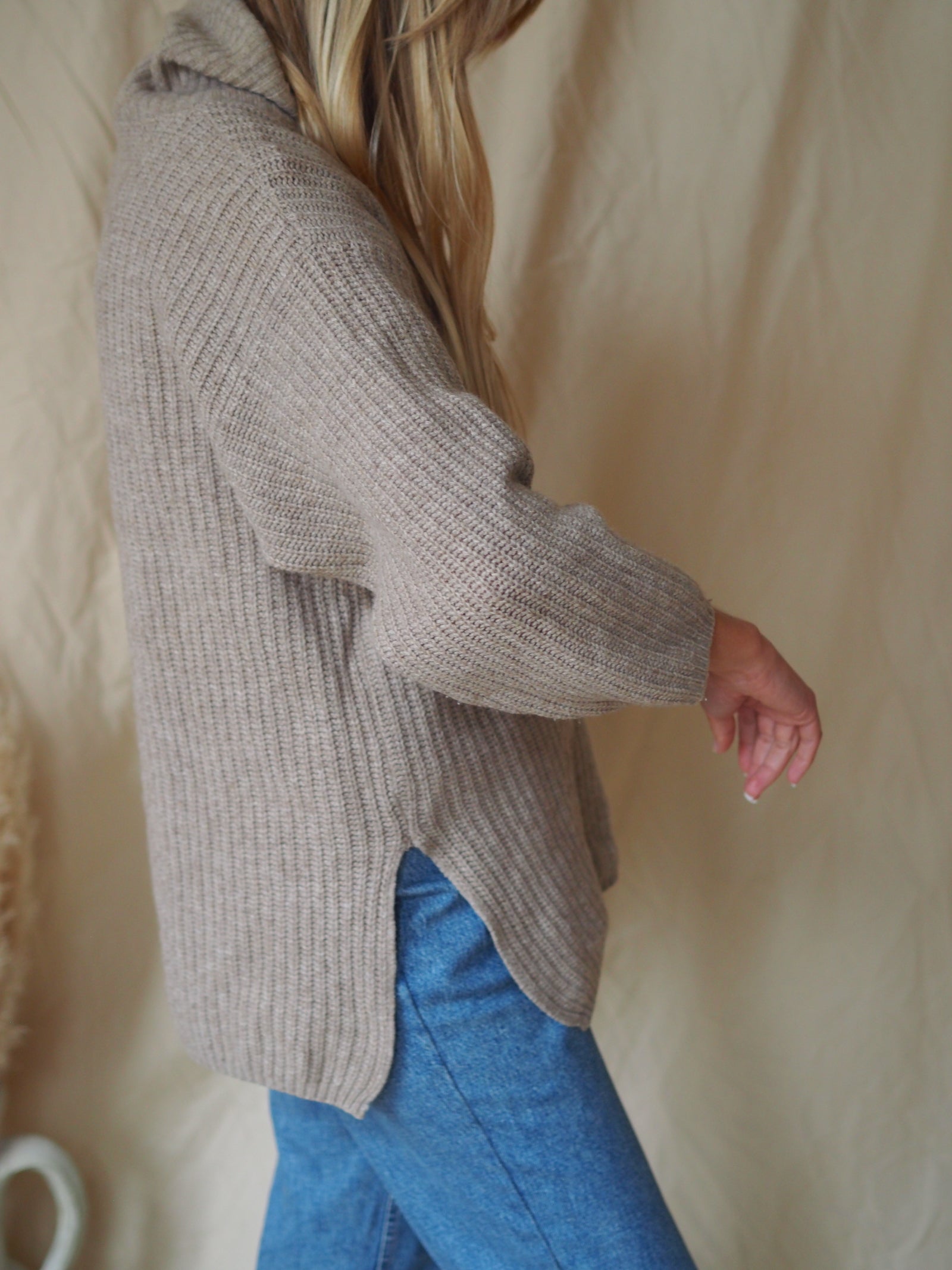 Oversized Wool Jumper