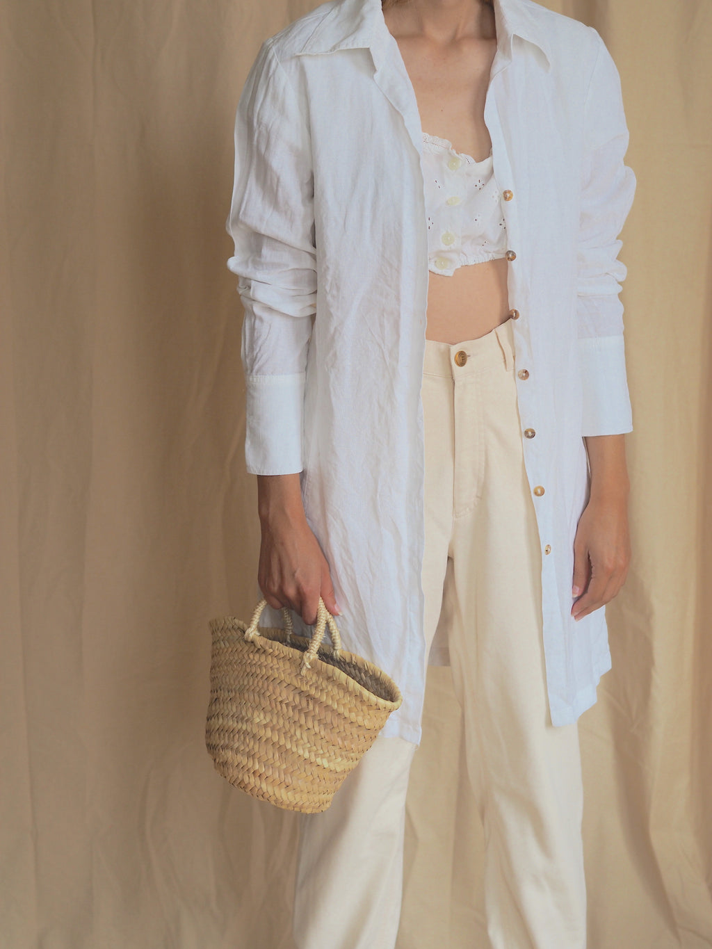 Long Linen Shirt