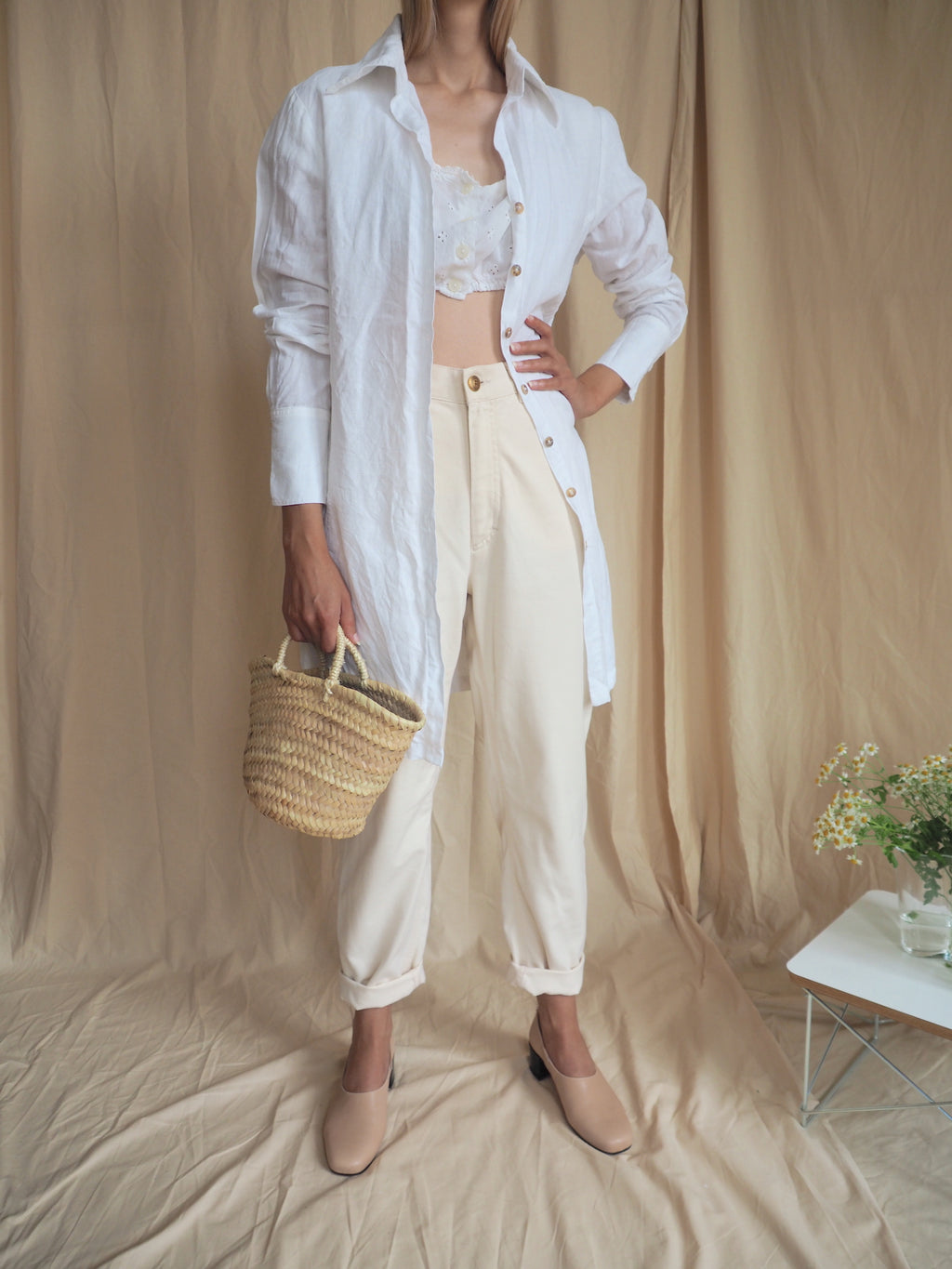 Long Linen Shirt