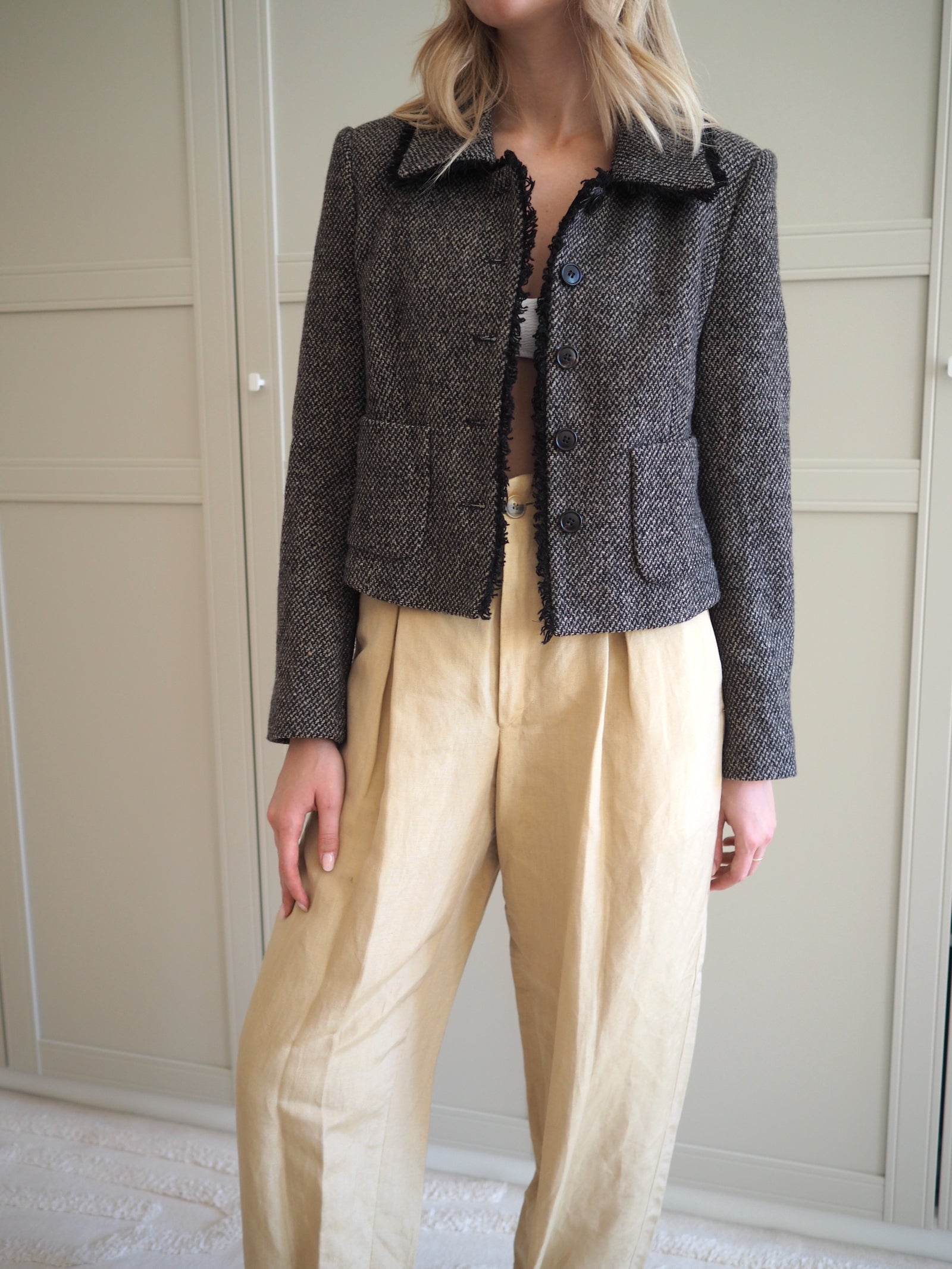 Bouclé Jacket Women 