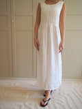 Sleeveless Linen Maxi Dress
