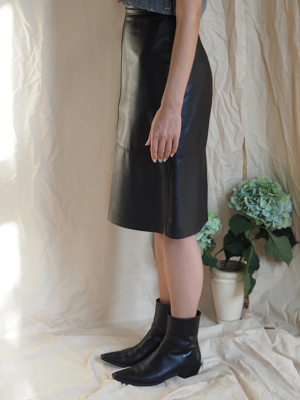 Leather Skirt