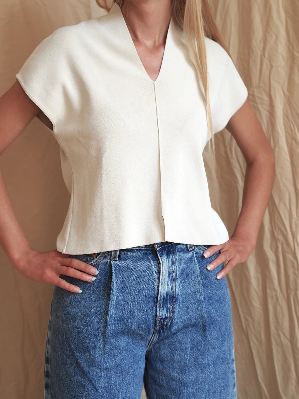 Boxy Cropped Top 