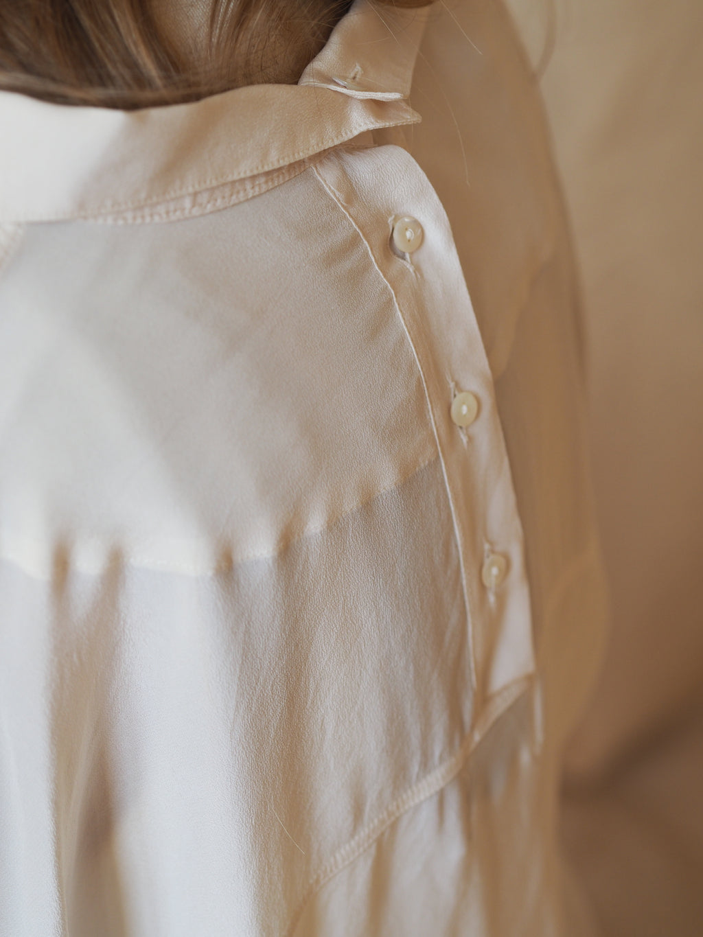 Off-white Silk Blouse