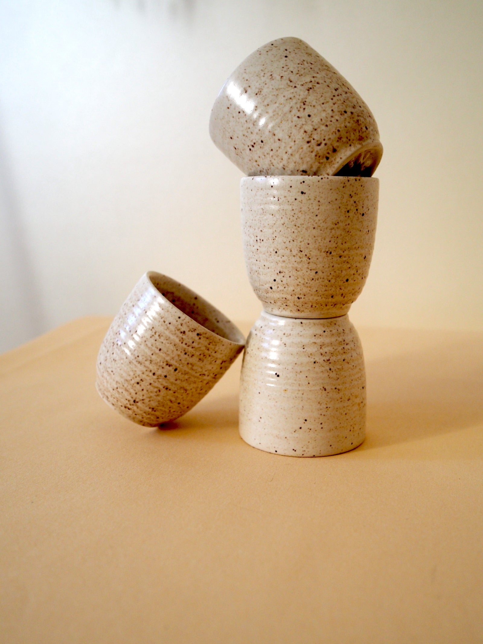 Set of 4 Ceramic Egg Cups