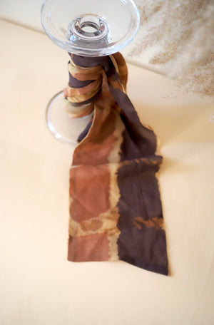 Multi-Coloured Silk Scarf