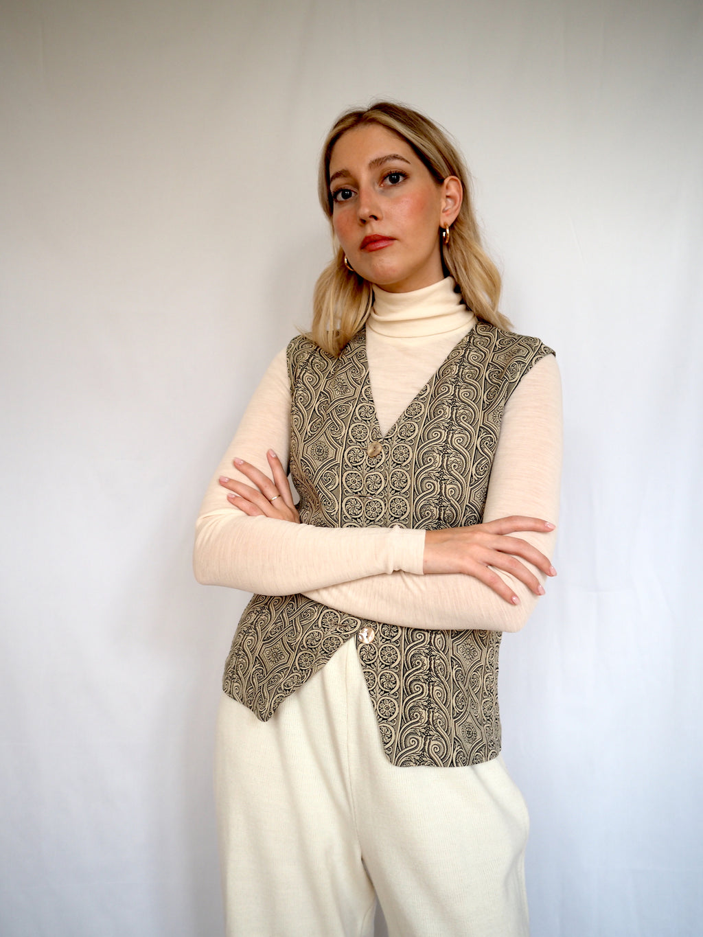 Printed Vest