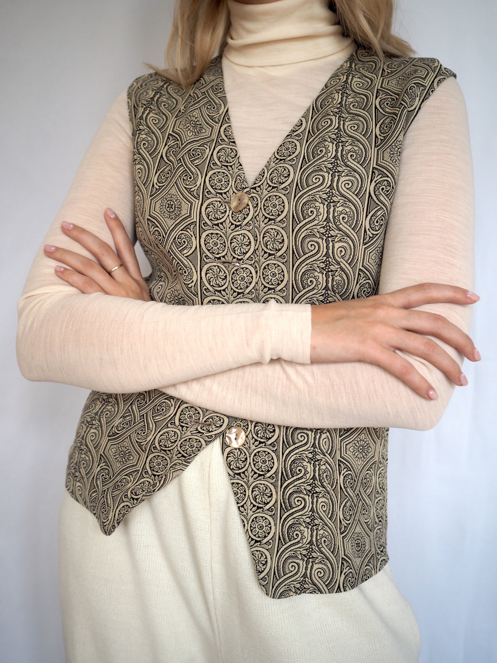 Printed Vest