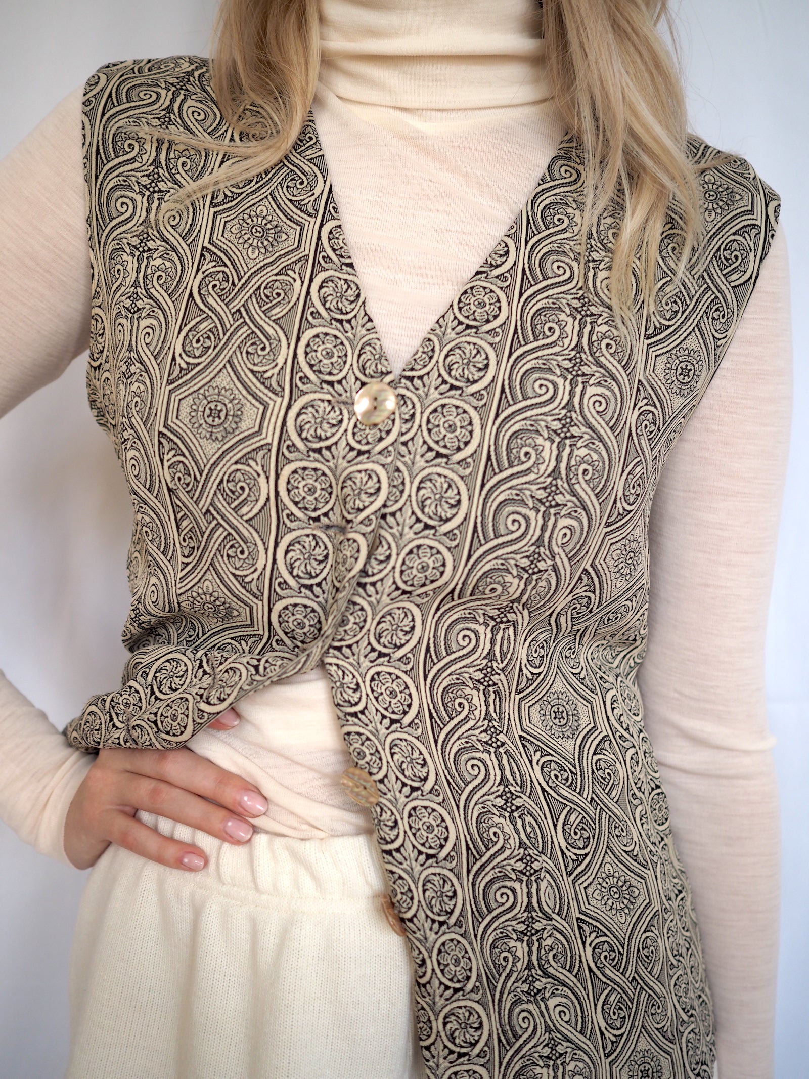 Printed Vest