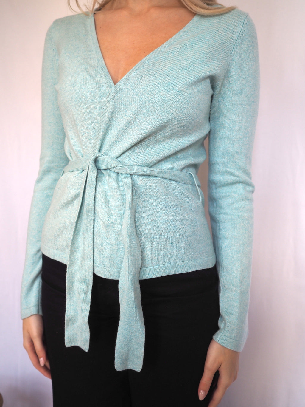 Wrap Silk & Cashmere Cardigan
