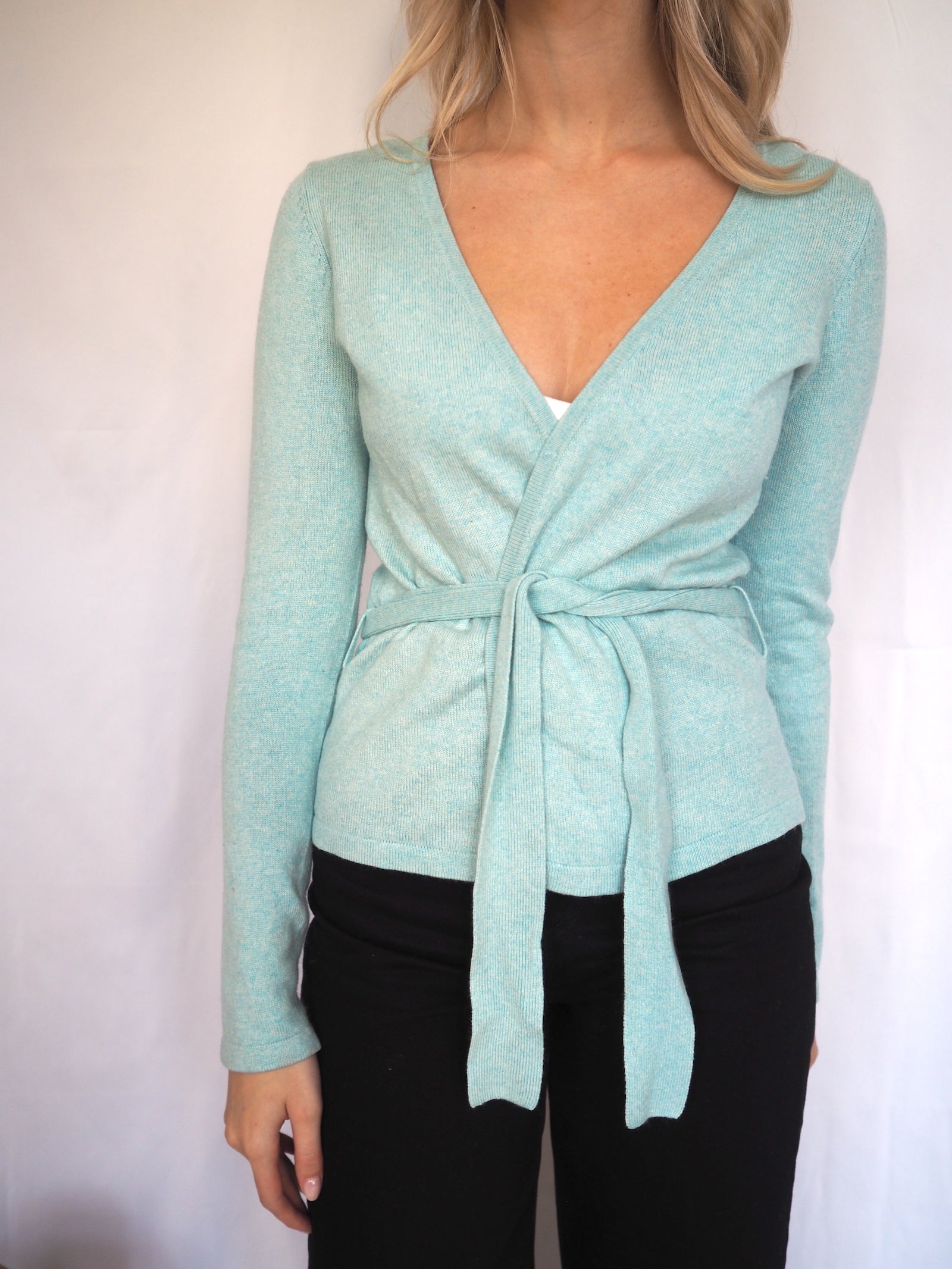 Wrap Silk & Cashmere Cardigan