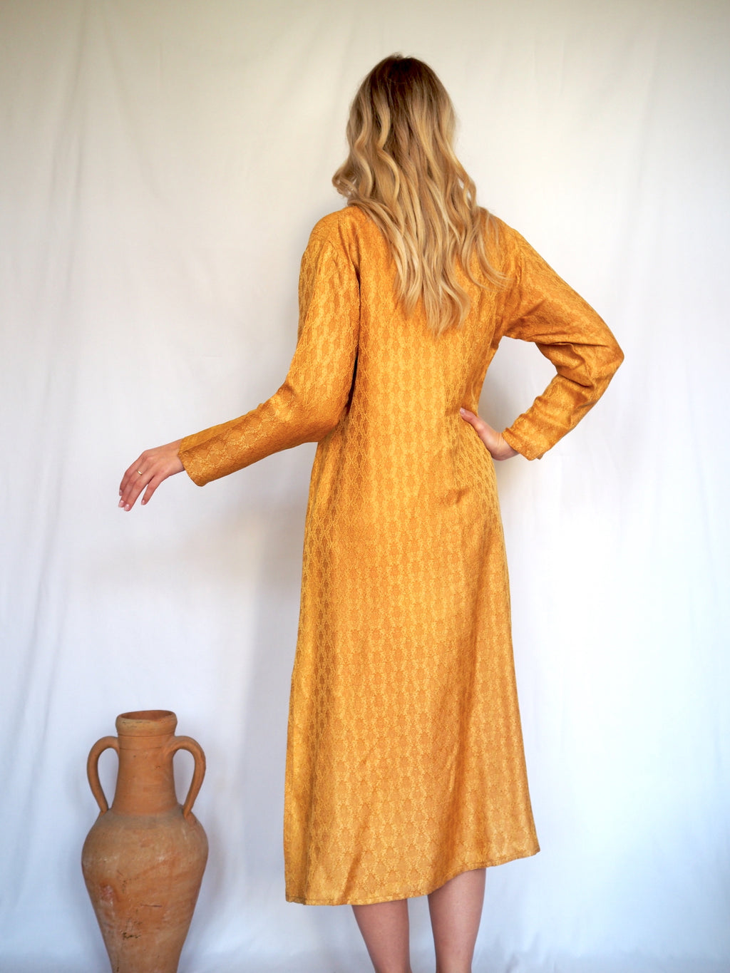 Printed Midi Dress