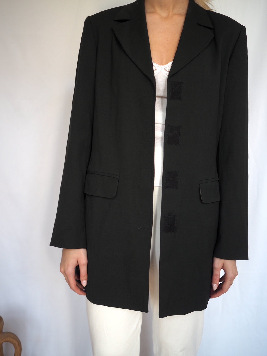 Long Wool Blazer