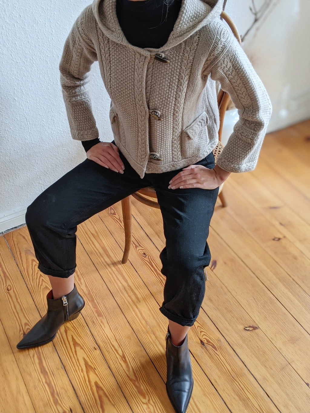 Max Mara Hooded Cardigan